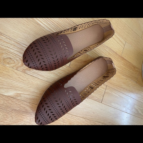 BNWT 💯 leather handmade brown, flats, jutti - Picture 8 of 9